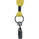 3/4" Two-Tone Polyester Lanyard with Metal Crimp & Metal Split Ring