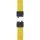 3/4" Stretchy Elastic Lanyard with Plastic Clamshell & O-Ring