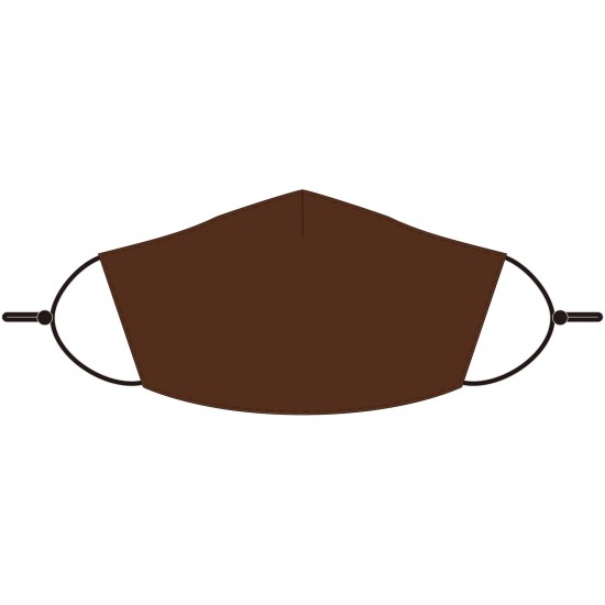 Performance 3 Layer Face Mask w/ Nose Bridge & Adjustable Straps