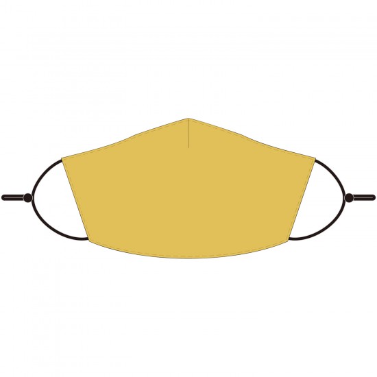 Performance 3 Layer Face Mask w/ Nose Bridge & Adjustable Straps