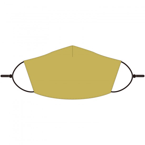 Performance 3 Layer Face Mask w/ Nose Bridge & Adjustable Straps