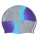 Silver/Blue/Purple - Marble (Swim Caps)