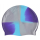 Silver/Blue/Purple - Marble (Swim Caps) 