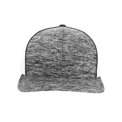 Aggressive Heather Snapback Trucker Cap