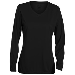 Ladies' Wicking Long-Sleeve T-Shirt