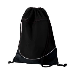 Tri-Color Drawstring Backpack