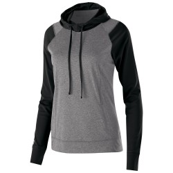 Holloway - Ladies' Dry-Excel™ Echo Performance Polyester Knit Training Hoodie