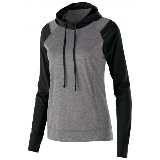 Holloway - Ladies' Dry-Excel™ Echo Performance Polyester Knit Training Hoodie