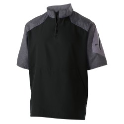 Holloway - Unisex Ultra-Lightweight Aero-Tec™ Raider Short-Sleeve Warm-Up Pullover