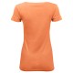 Threadfast Apparel - Ladies' Pigment-Dye Short-Sleeve V-Neck T-Shirt