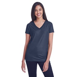 Threadfast Apparel - Ladies' Liquid Jersey V-Neck T-Shirt