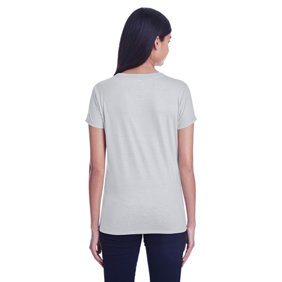 Threadfast Apparel - Ladies' Liquid Jersey V-Neck T-Shirt