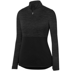 Ladies' Shadow Tonal Heather 1/4 Zip Pullover