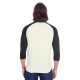 Threadfast Apparel - Unisex Triblend 3/4-Sleeve Raglan