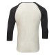 Threadfast Apparel - Unisex Triblend 3/4-Sleeve Raglan