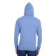 Threadfast Apparel - Unisex Triblend Full-Zip Light Hoodie