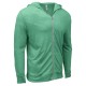 Threadfast Apparel - Unisex Triblend Full-Zip Light Hoodie