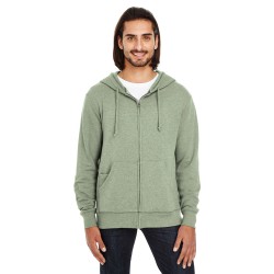 Threadfast Apparel - Unisex Triblend French Terry Full-Zip