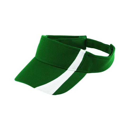 Youth Adjustable Wicking Mesh Two-Color Visor