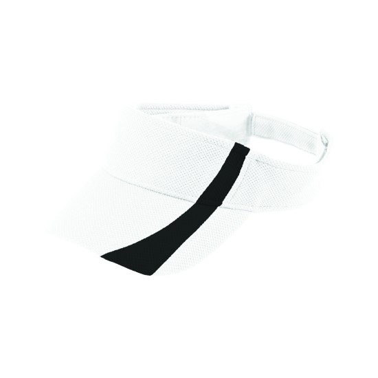 Youth Adjustable Wicking Mesh Two-Color Visor