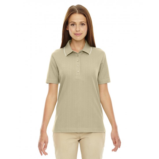 Ladies' Edry® Needle-Out Interlock Polo