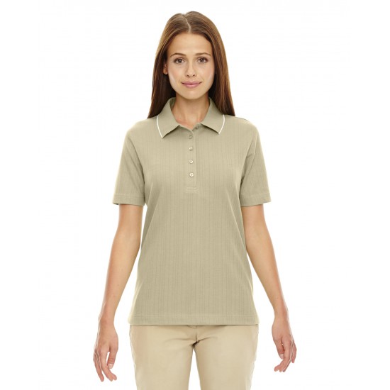 Ladies' Edry® Needle-Out Interlock Polo