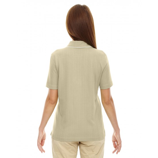 Ladies' Edry® Needle-Out Interlock Polo