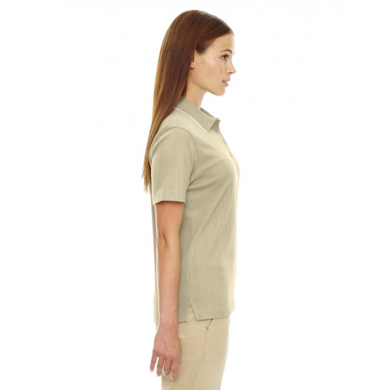 Ladies' Edry® Needle-Out Interlock Polo