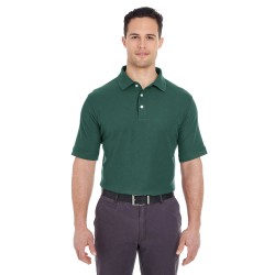 UltraClub - Men's Platinum Honeycomb Piqué Polo