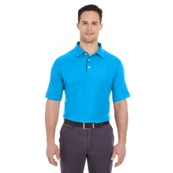 UltraClub - Men's Platinum Honeycomb Piqué Polo