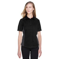 Ladies' Fuse Colorblock Twill Shirt