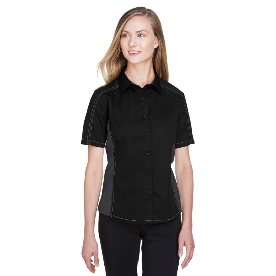 Ladies' Fuse Colorblock Twill Shirt