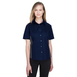 Ladies' Fuse Colorblock Twill Shirt