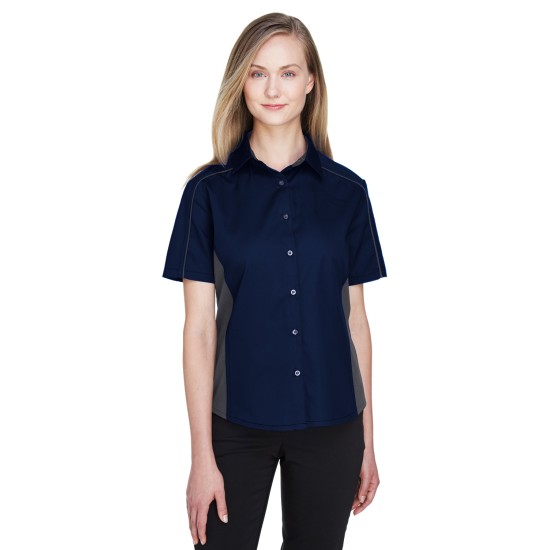 Ladies' Fuse Colorblock Twill Shirt