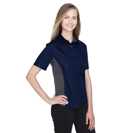 Ladies' Fuse Colorblock Twill Shirt