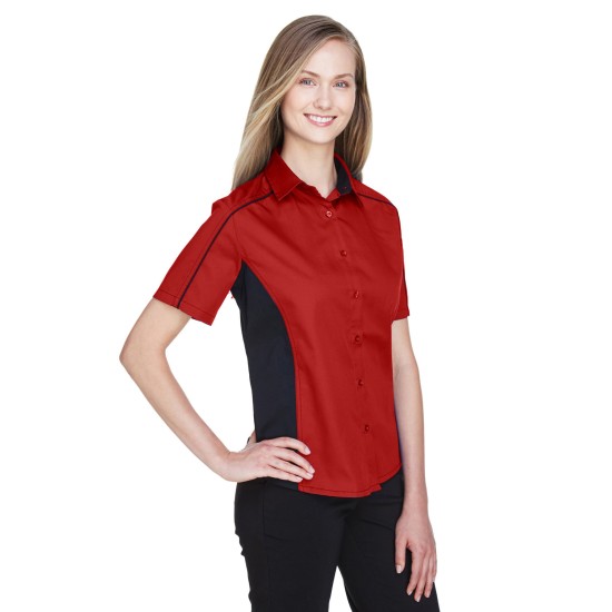 Ladies' Fuse Colorblock Twill Shirt