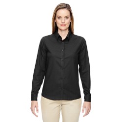 Ladies' Paramount Wrinkle-Resistant Cotton Blend Twill Checkered Shirt