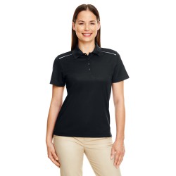 Ladies' Radiant Performance Piqué Polo with Reflective Piping