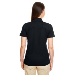 Ladies' Radiant Performance Piqué Polo with Reflective Piping