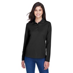 Ladies' Pinnacle Performance Long-Sleeve Piqué Polo