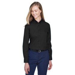 Ladies' Operate Long-Sleeve Twill Shirt