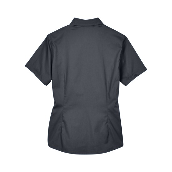 Ladies' Optimum Short-Sleeve Twill Shirt