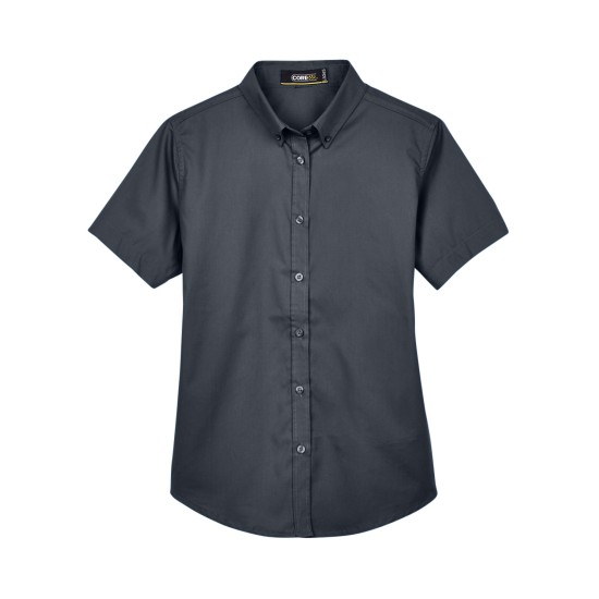 Ladies' Optimum Short-Sleeve Twill Shirt