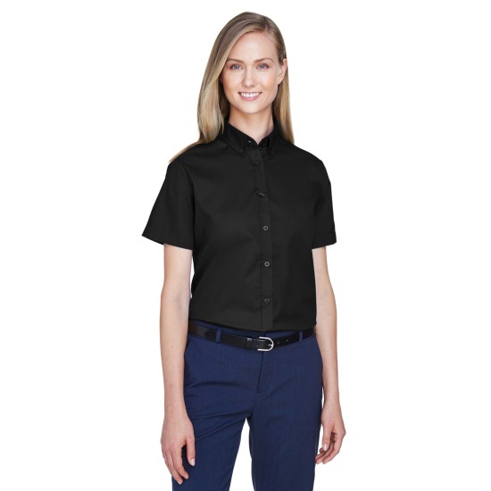 Ladies' Optimum Short-Sleeve Twill Shirt