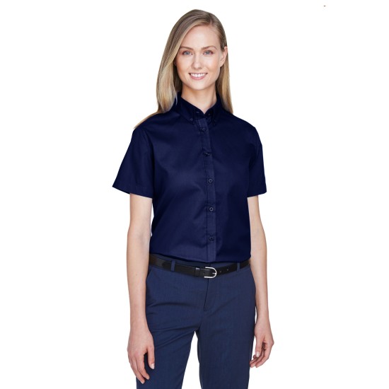 Ladies' Optimum Short-Sleeve Twill Shirt