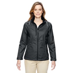 Ladies' Sustain Lightweight Recycled Polyester Dobby Jacket withPrint