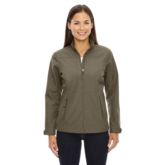 Ladies' Forecast Three-Layer Light Bonded Travel Soft Shell Jacket