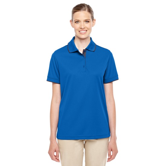 Ladies' Motive Performance Piqué Polo with Tipped Collar