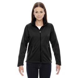 Ladies' Splice Three-Layer Light Bonded Soft Shell Jacket with Laser Welding