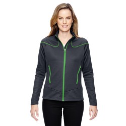 Ladies' Cadence Interactive Two-Tone Brush Back Jacket